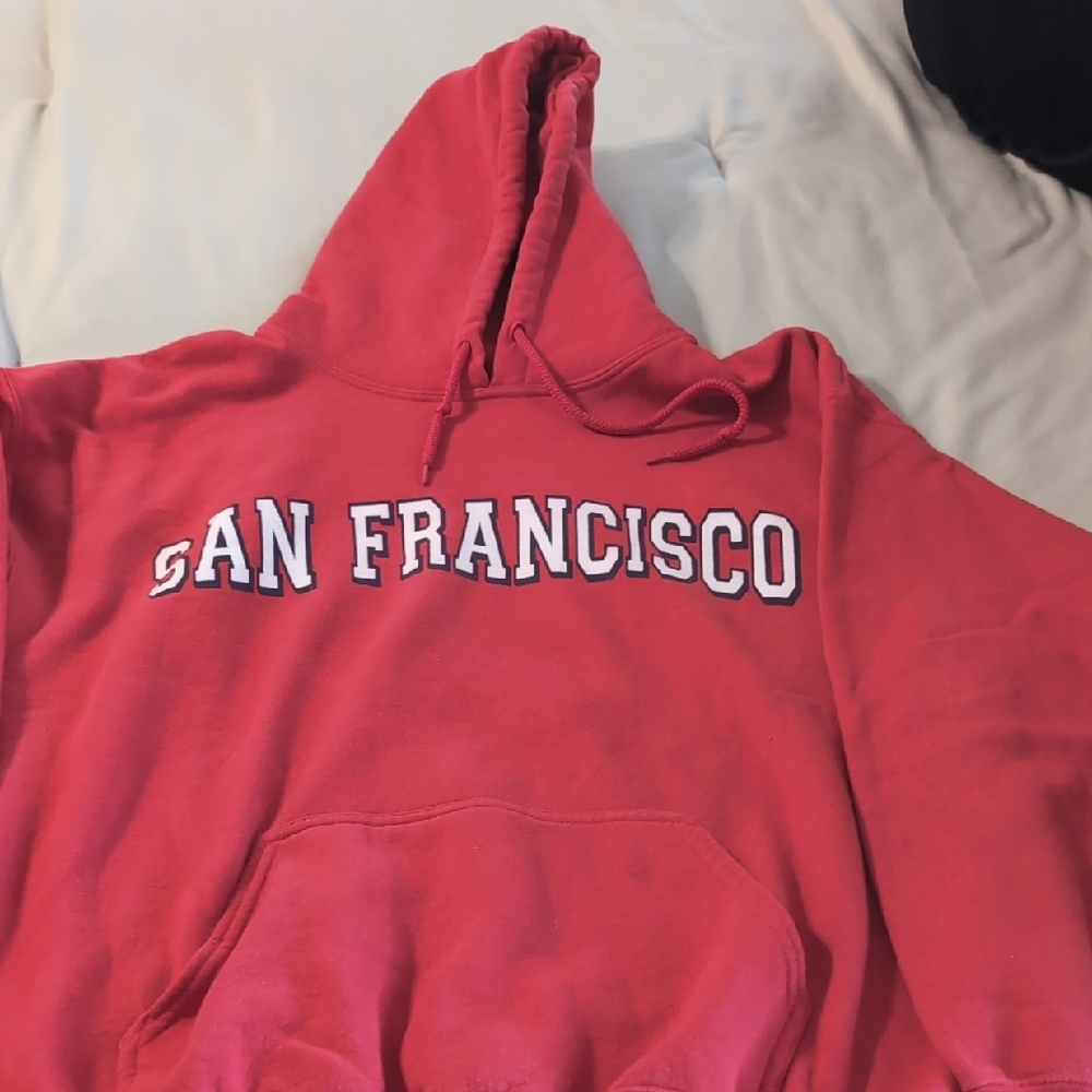 Gildan Heavy Blend Red Hoodie